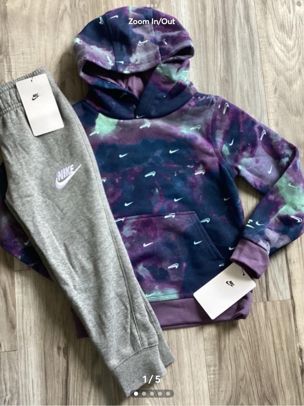 Nike boys Hoodie & Joggers outfit size 4T/4(NWT) ~PRICE FIRM, NO OFFERS~